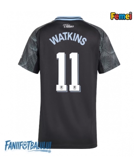 Aston Villa Ollie Watkins #11 Tricou Fotbal Replică 2025-26 Femei Deplasare